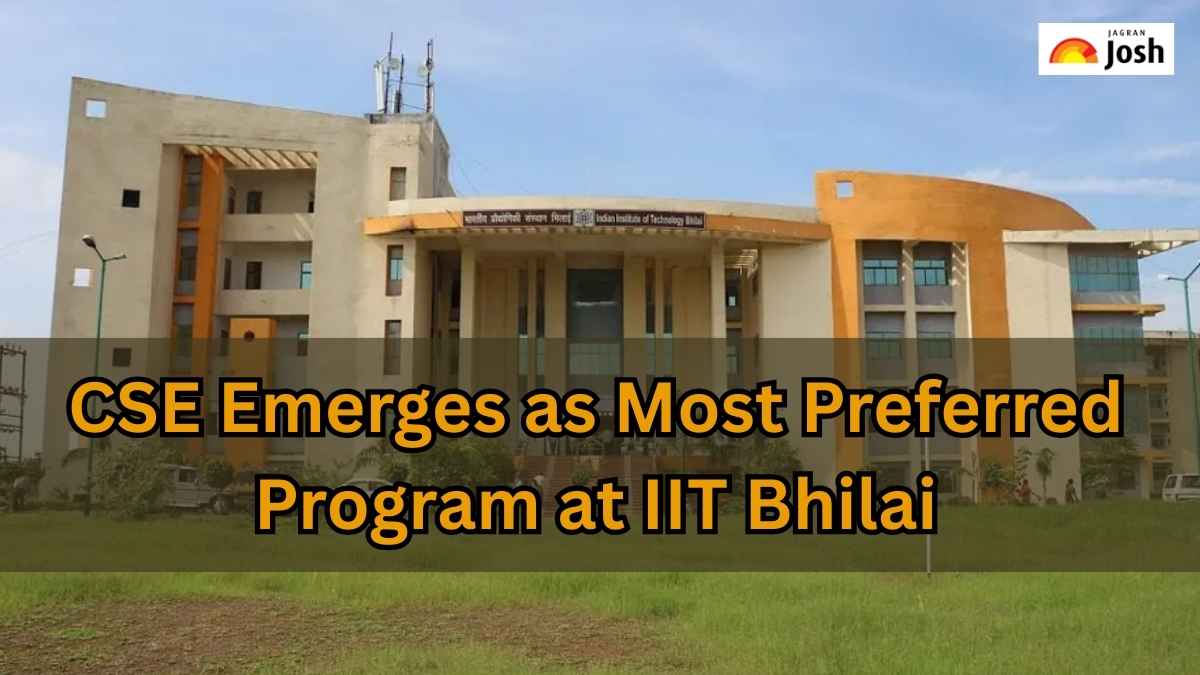 CSE Emerges as Most Preferred Program at IIT Bhilai